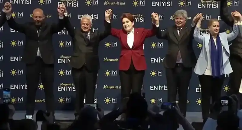 Meral Akşener Marmaris’te konuştu: Talanın ve yalanın devamı için ters propaganda var